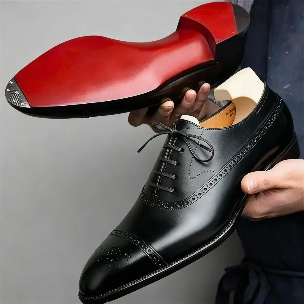 Maarten | Oxford brogue van leer