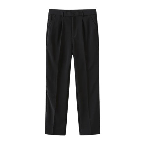 Thijs | Outfit met kabeltrui en nette broek