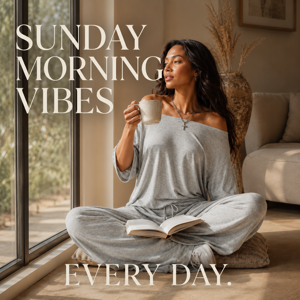 Floor | Set met off-shoulder top en wijde broek
