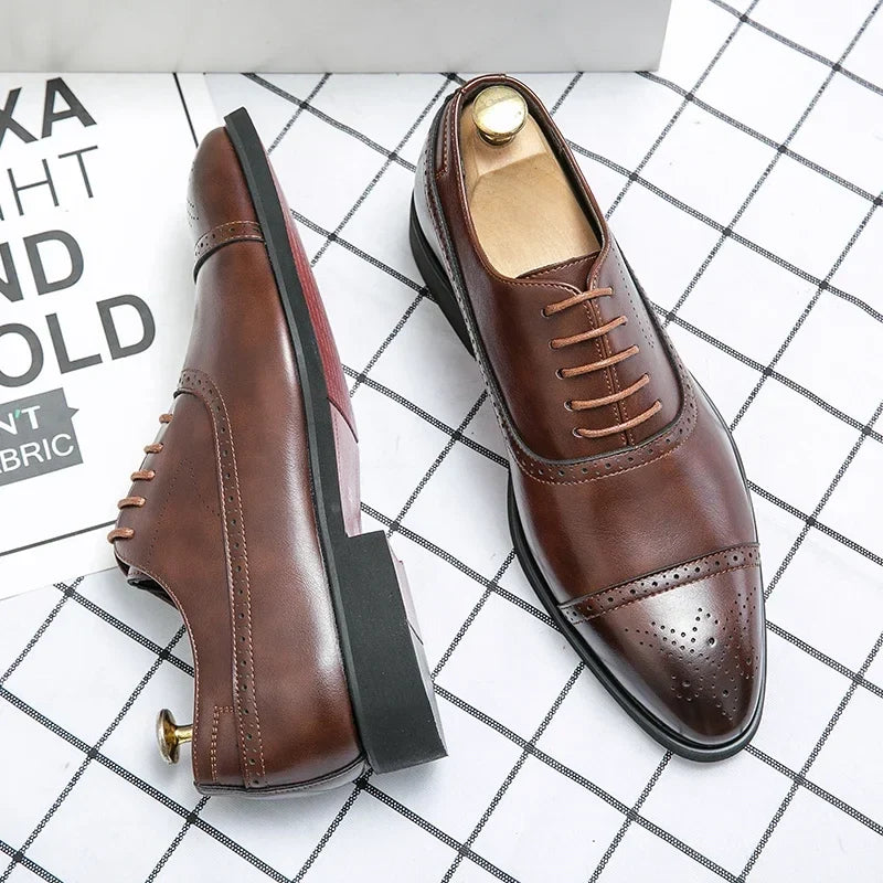 Maarten | Oxford brogue van leer