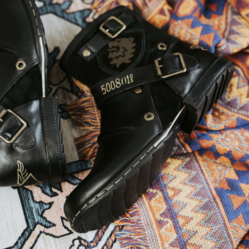 Sander | Leren cowboylaarzen