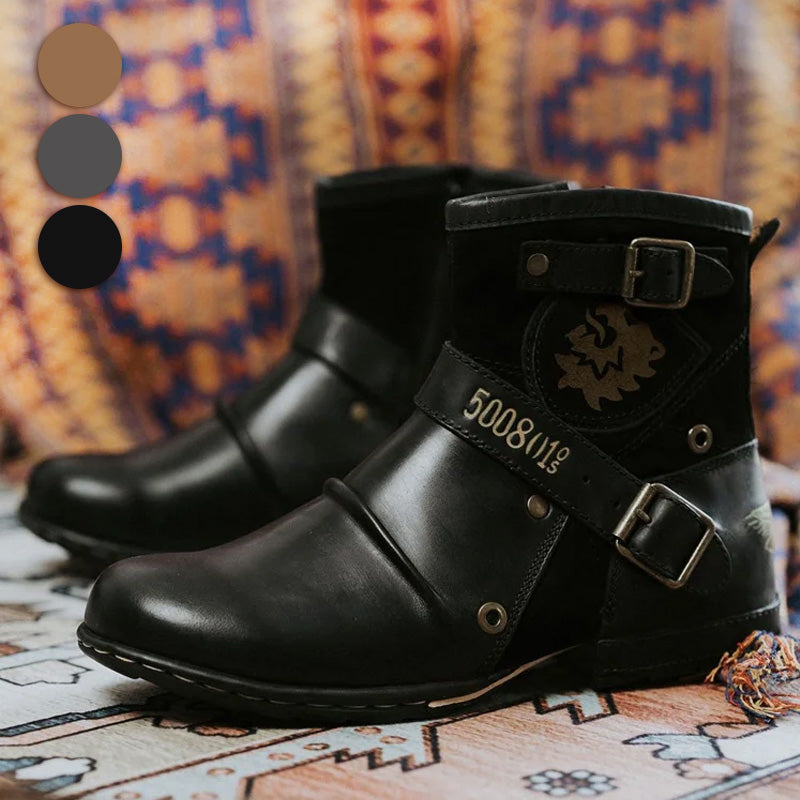 Sander | Leren cowboylaarzen