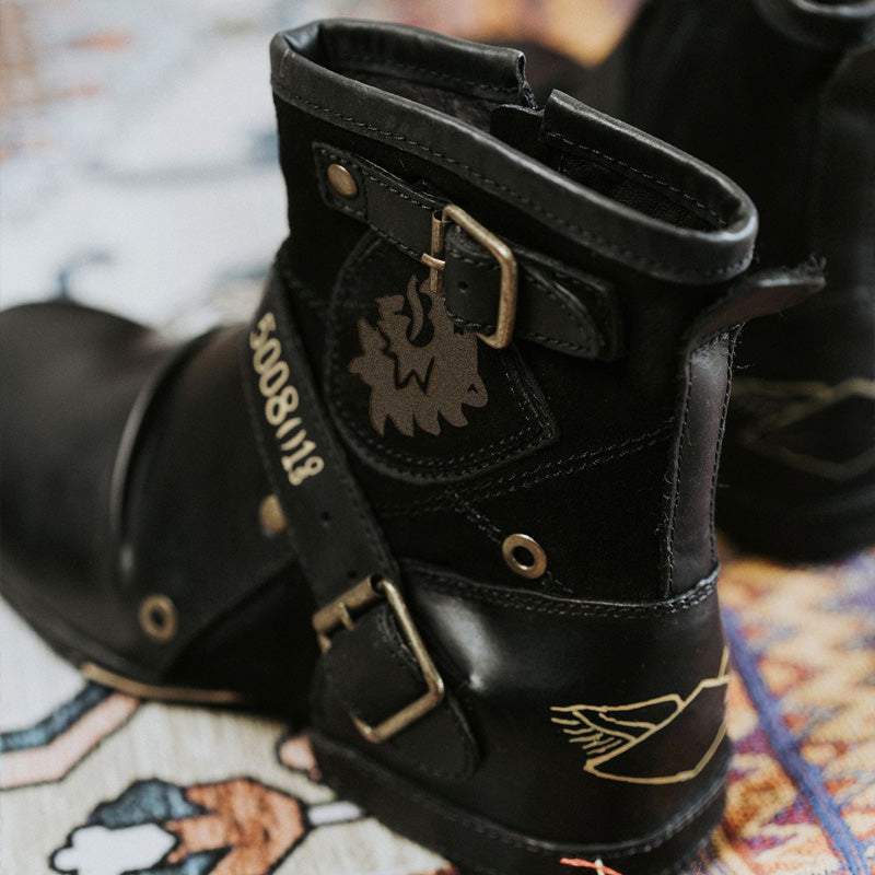 Sander | Leren cowboylaarzen
