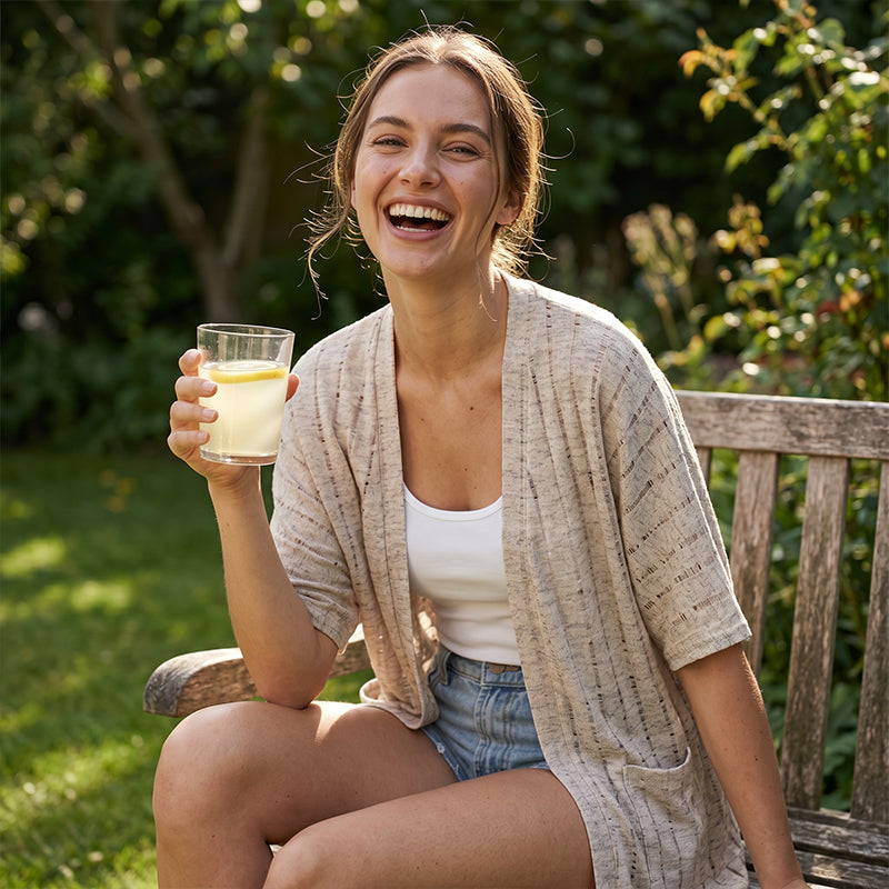 Hilde | Open cardigan met korte mouwen